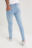Ice Blue Skinny Jeans NT8107