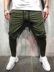 Khaki Side Striped Jogger Pant A100 Streetwear Jogger Pants - Sneakerjeans