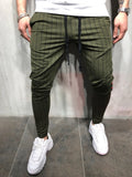 Khaki Side Striped Jogger Pant A100 Streetwear Jogger Pants - Sneakerjeans