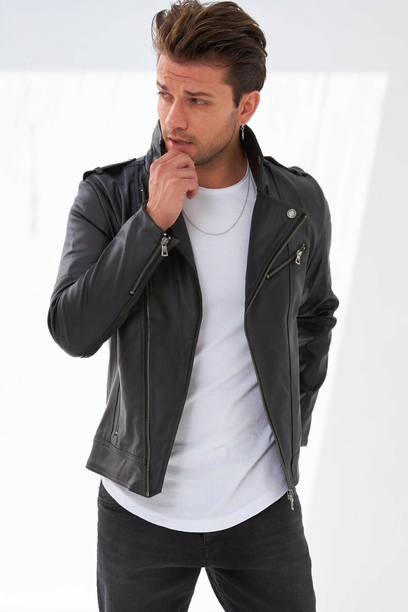 Leather Jacket DL4036