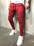 Red Side Striped Jogger Pant A99 Streetwear Jogger Pants - Sneakerjeans