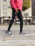 Sneakerjeans - Black Patched & Ripped Skinny Jeans A241 - Sneakerjeans