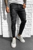 Sneakerjeans Black Ripped Jeans BI-056