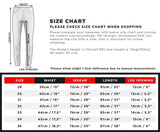 Blue Ankle Zip Distressed Skinny Fit Denim KB120 Streetwear Jeans - Sneakerjeans