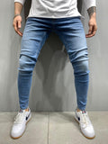 Sneakerjeans Blue Skinny Jeans AY793