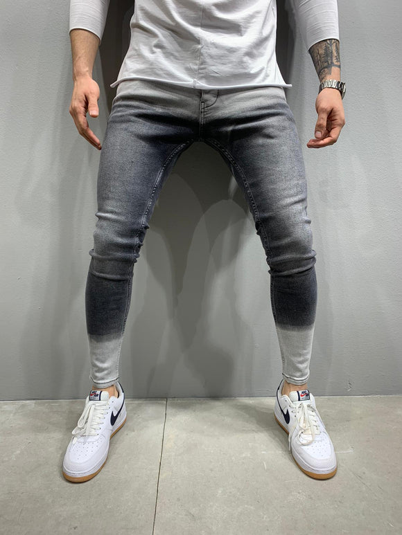 Sneakerjeans Double Colored Skinny Jeans AY755