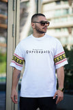 Sneakerjeans White Psychopath Printed Oversize T-Shirt ES75