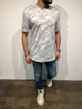 White Oversized T-Shirt B56 Streetwear T-Shirts - Sneakerjeans